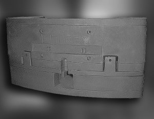 grey cast iron - 11,600 kg/set